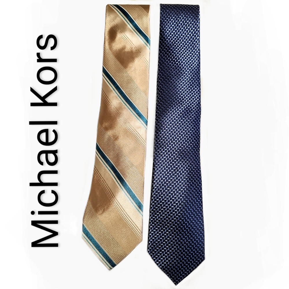 Michael Kors Silk Ties Pair